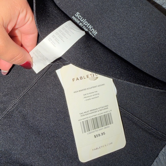 Fabletics Black Leggings - Picture 2 of 4
